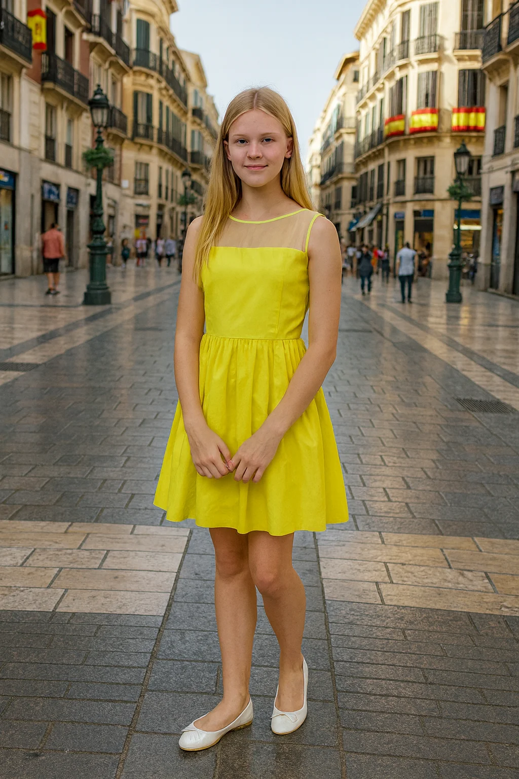 Loui Lous Girl Dress Italian Made
